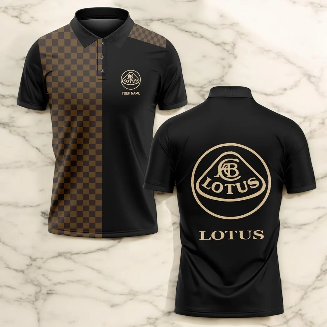 lotus polo shirt lv style gift for lotus lovers car176022525928
