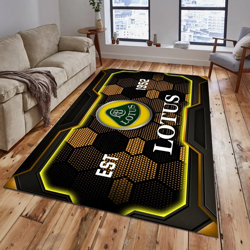 lotus rug gift for lotus lovers gift for him husband boyfriend car3102132590