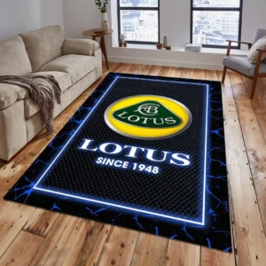 Lotus Rug, All Over Print Carpet For Lotus Lovers CAR5202192547 - Blue