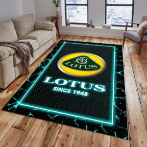 Lotus Rug, All Over Print Carpet For Lotus Lovers CAR5202192547 - Cyan