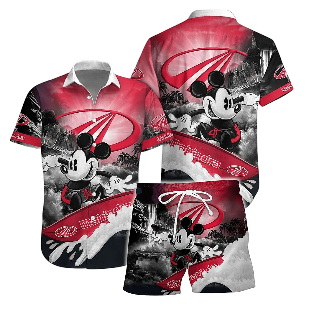Mahindra Hawaiian Shirt For Men, Gift For Mahindra Fan, Birthday Gift For Boyfriend, Husband CAR151022025226