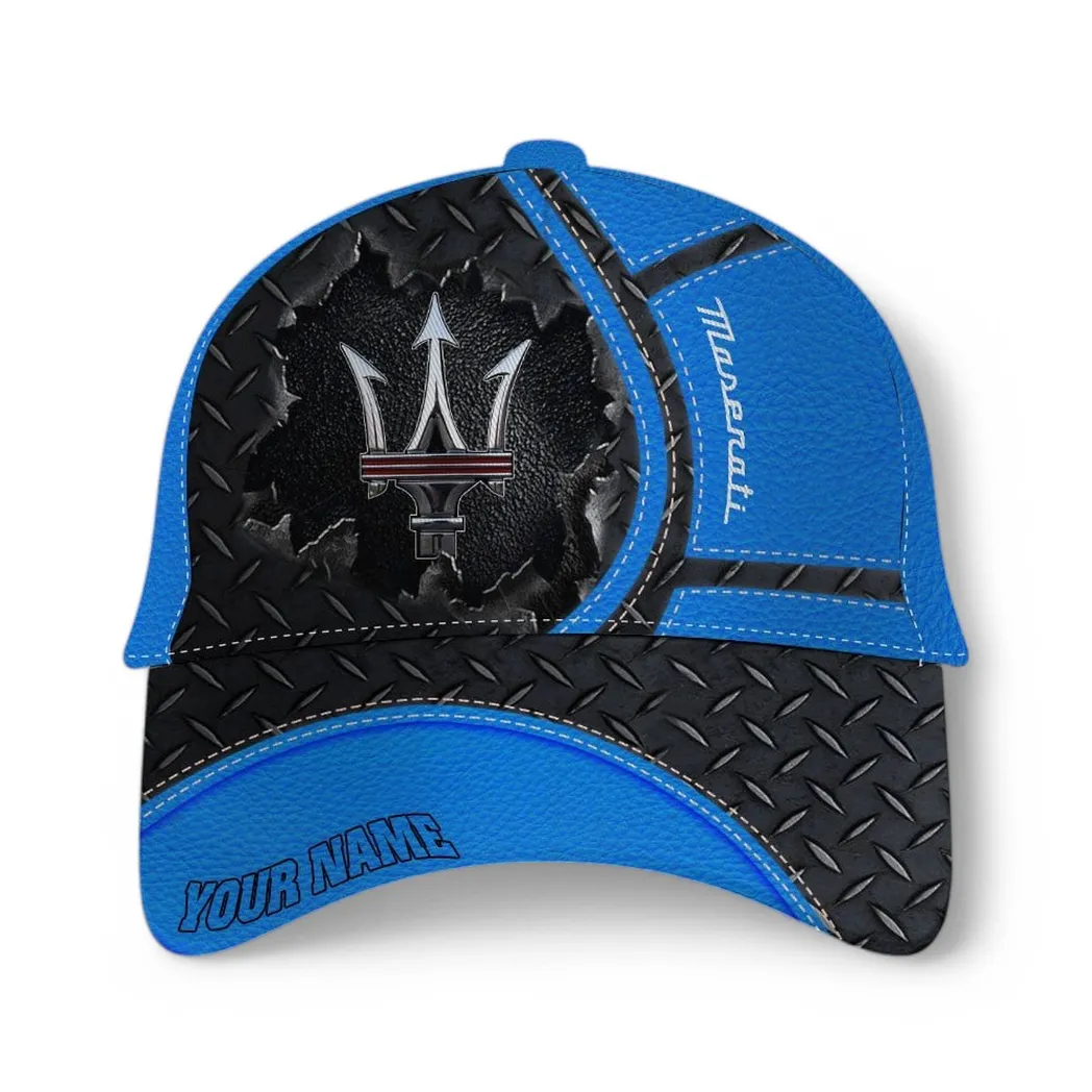 Maserati Classic Cap, Gift For Maserati Lovers, Gift For Him, Husband, Boyfriend - Blue CAR49021825045-1