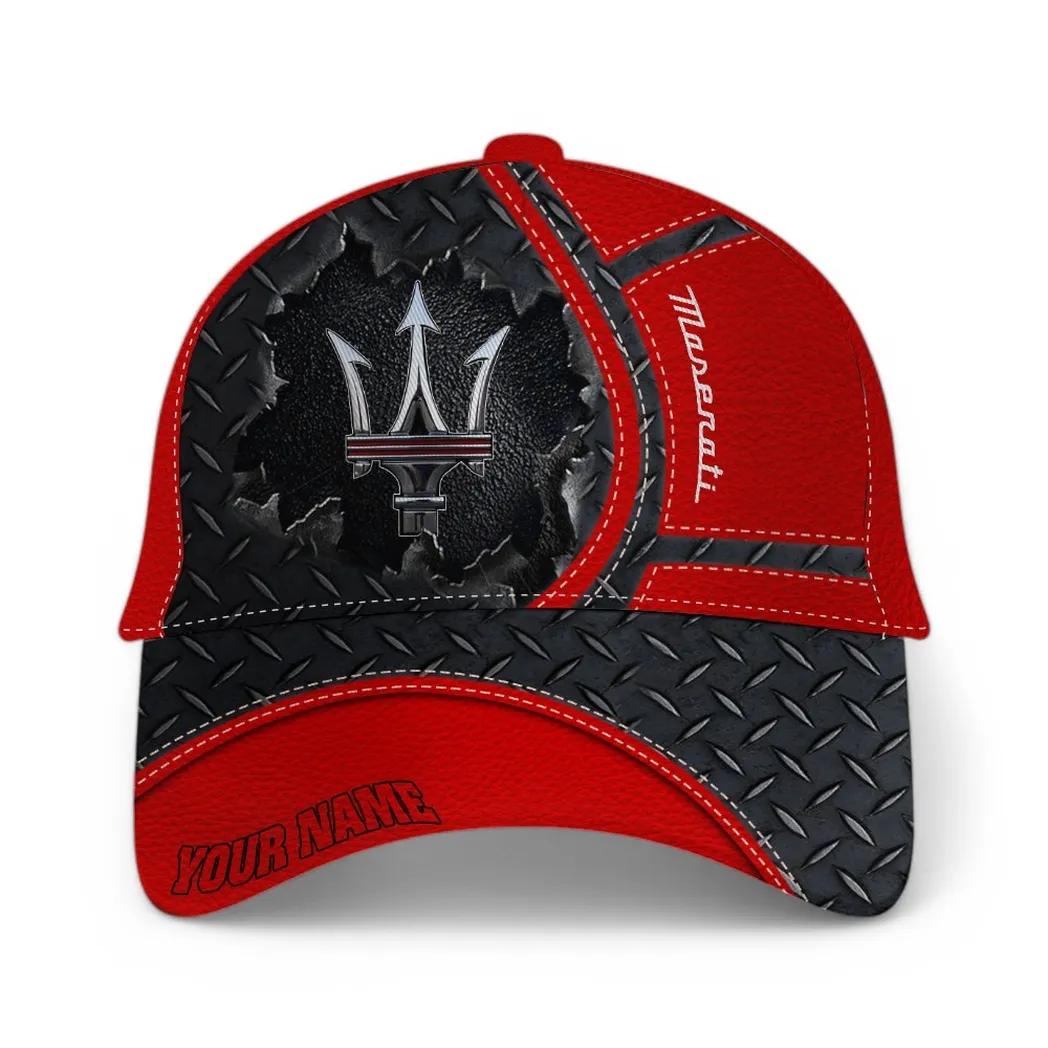 Maserati Classic Cap, Gift For Maserati Lovers, Gift For Him, Husband, Boyfriend - Red CAR49021825045-6