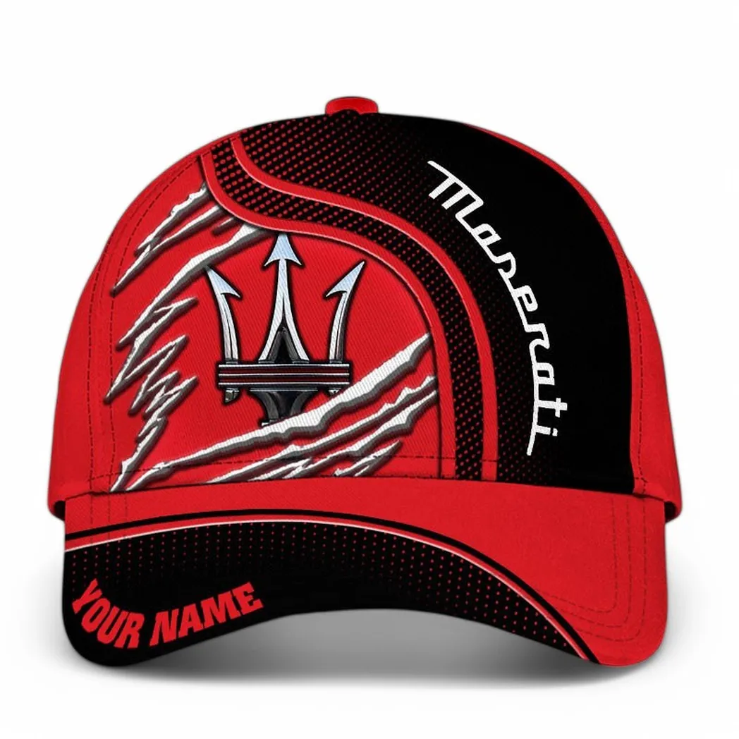 Maserati Classic Cap, Gift For Maserati Lovers, Gift For Him, Husband, Boyfriend CAR50021825057 - Black