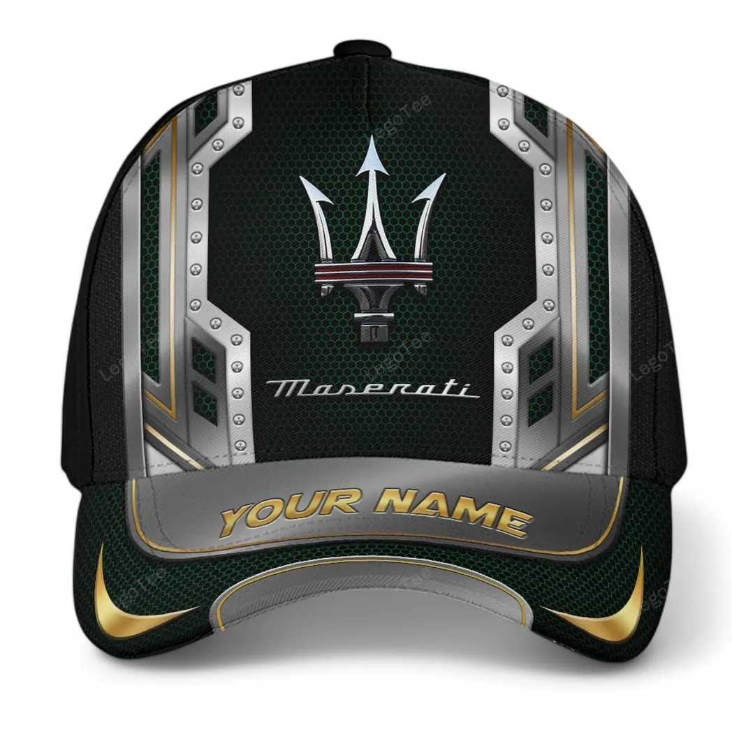 Maserati Classic Cap, Gift For Maserati Lovers, Gift For Him, Husband, Boyfriend CAR99031025121 - Green