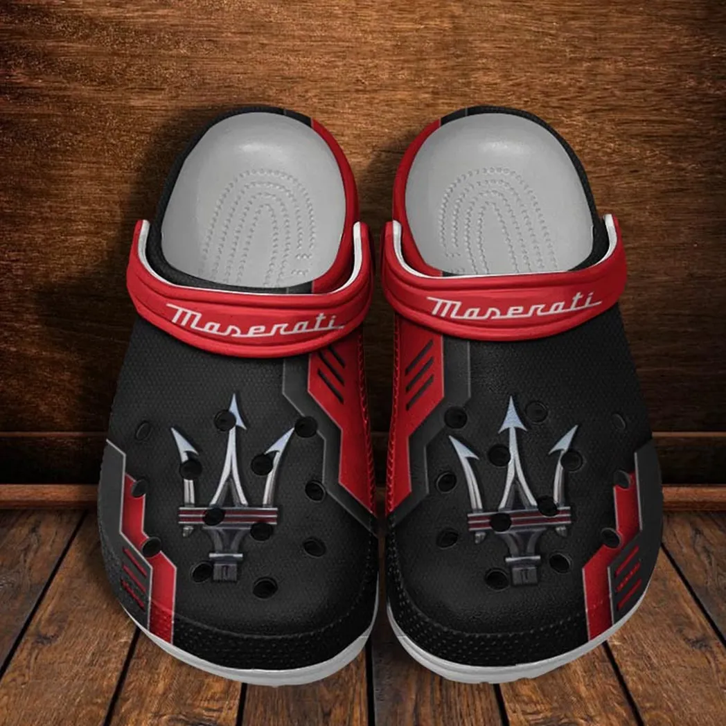 maserati crocs shoes clogs men women gift for maserati fan car185031525286 red ziswd