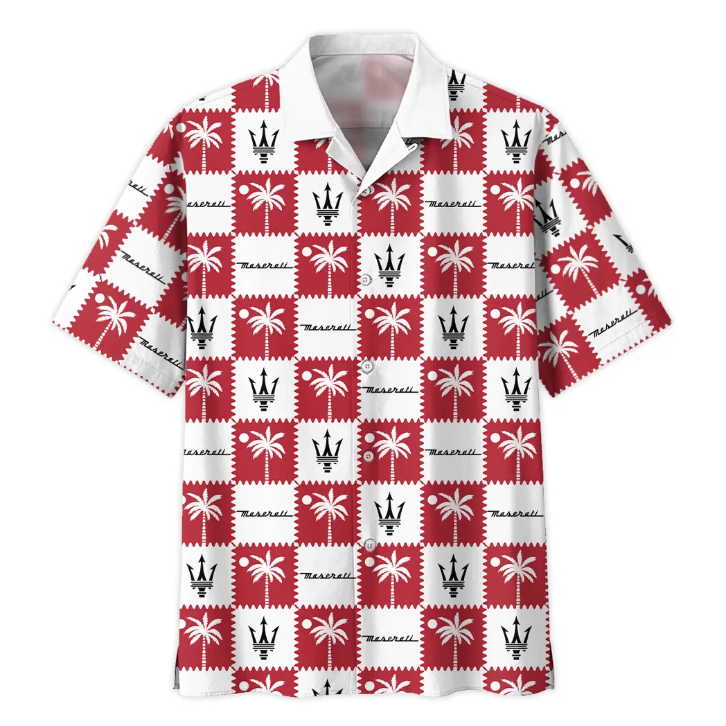 maserati hawaiian shirt for men gift for maserati lovers car200030725156