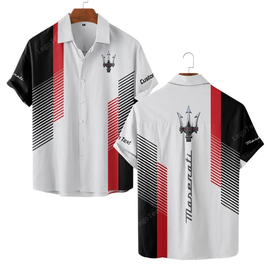 Maserati Hawaiian Shirt, Gift For Maserati Lovers, Gift For Him, Husband, Boyfriend CAR10703122547
