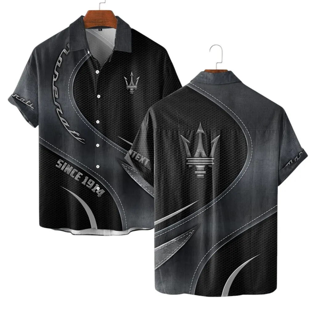 Maserati Vintage Hawaiian Shirts, Gift For Maserati Lovers, Gift For Him, Husband, Boyfriend CAR17102252535