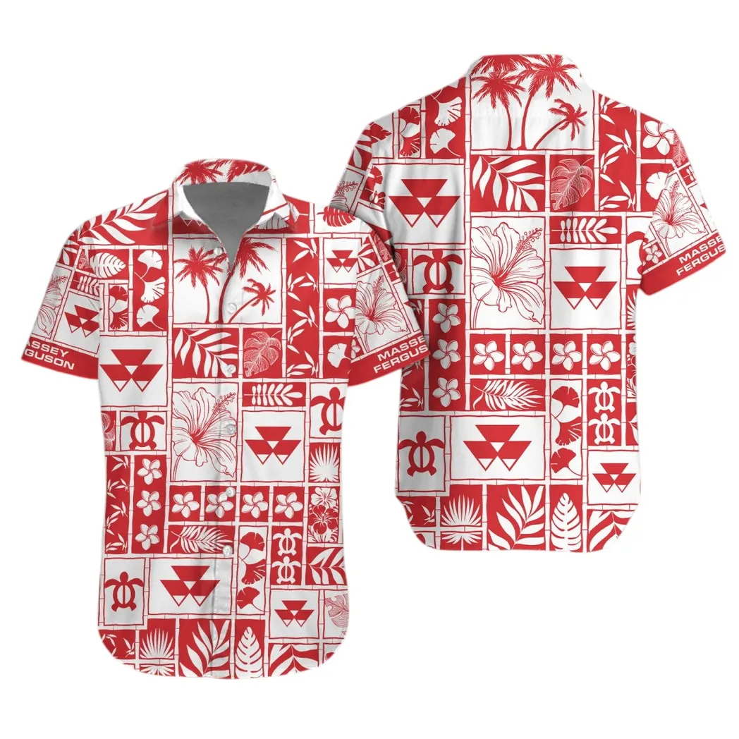 massey ferguson hawaiian shirt for men gift for massey ferguson lovers gift for him husband boyfriend car35021425060 1 zeysy