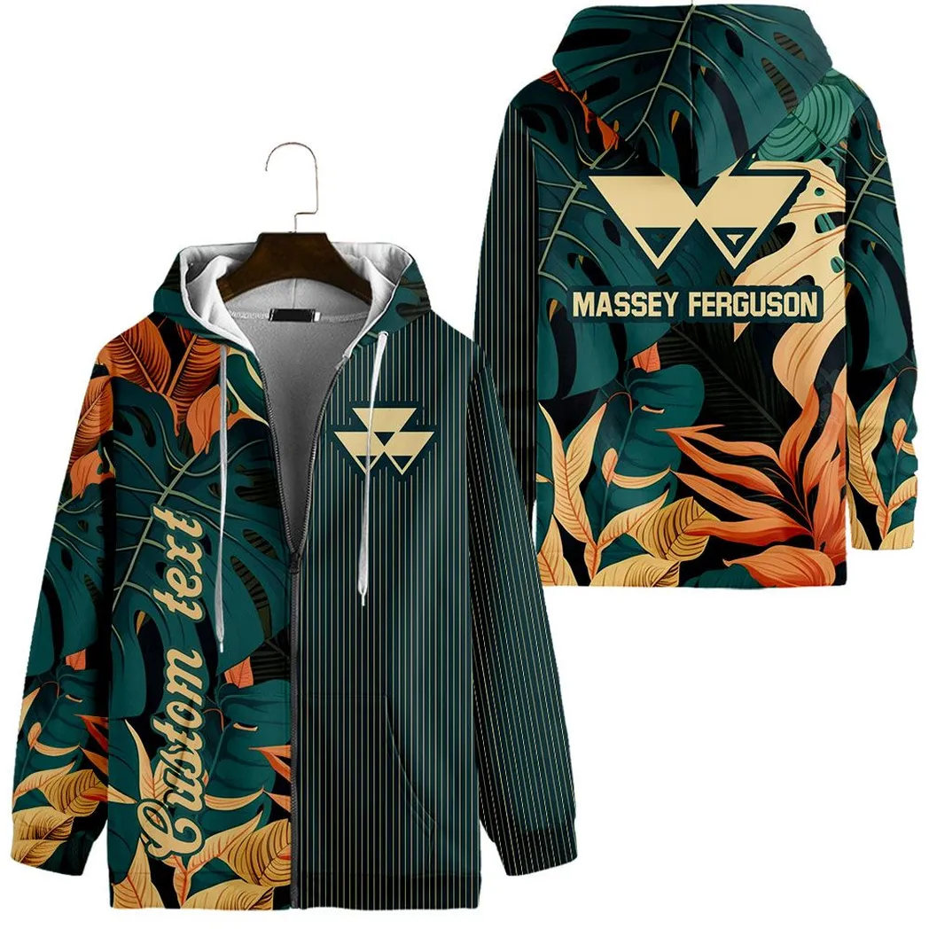 massey ferguson vintage zip hoodie custom all over print car434041725292 5bcrv