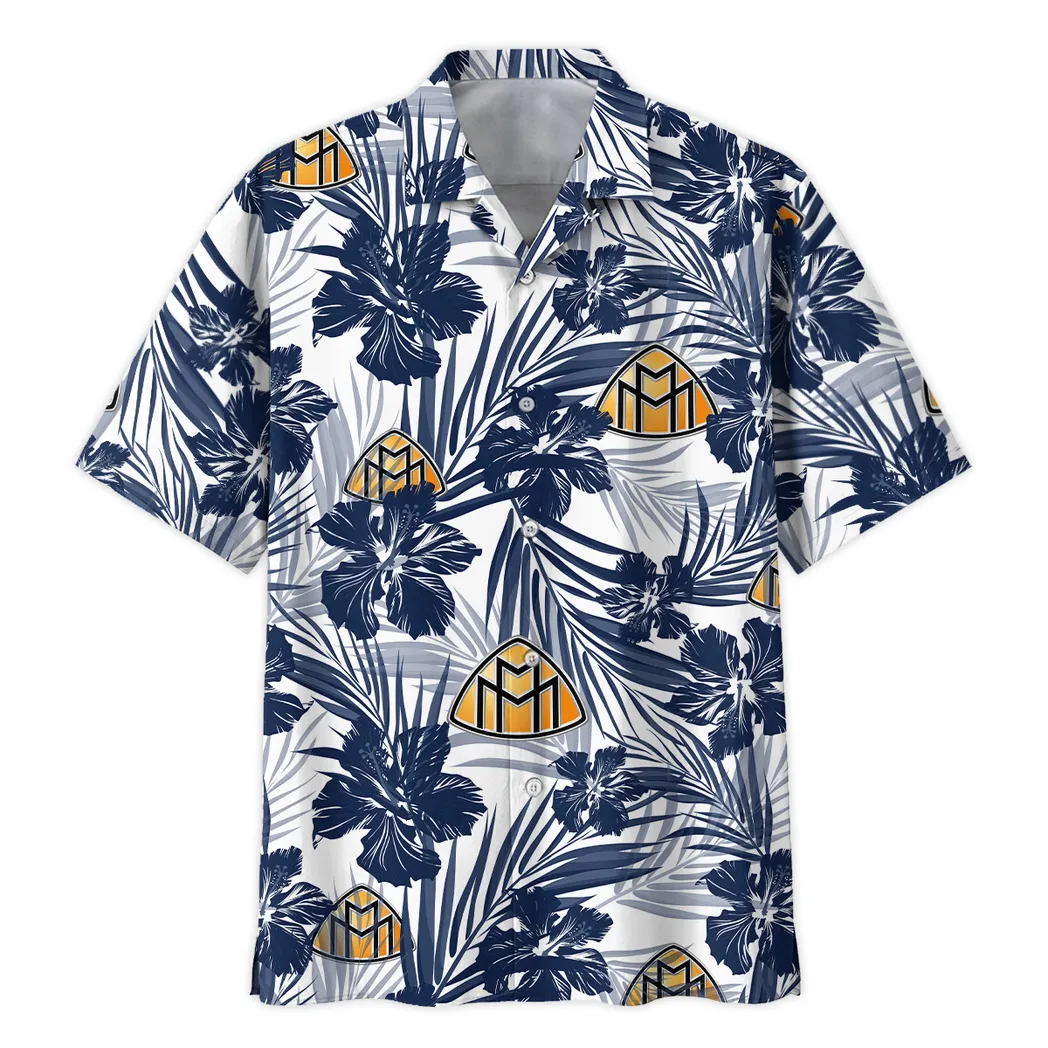 maybach hawaiian shirt for men gift for maybach lovers car203030825720 icd1v