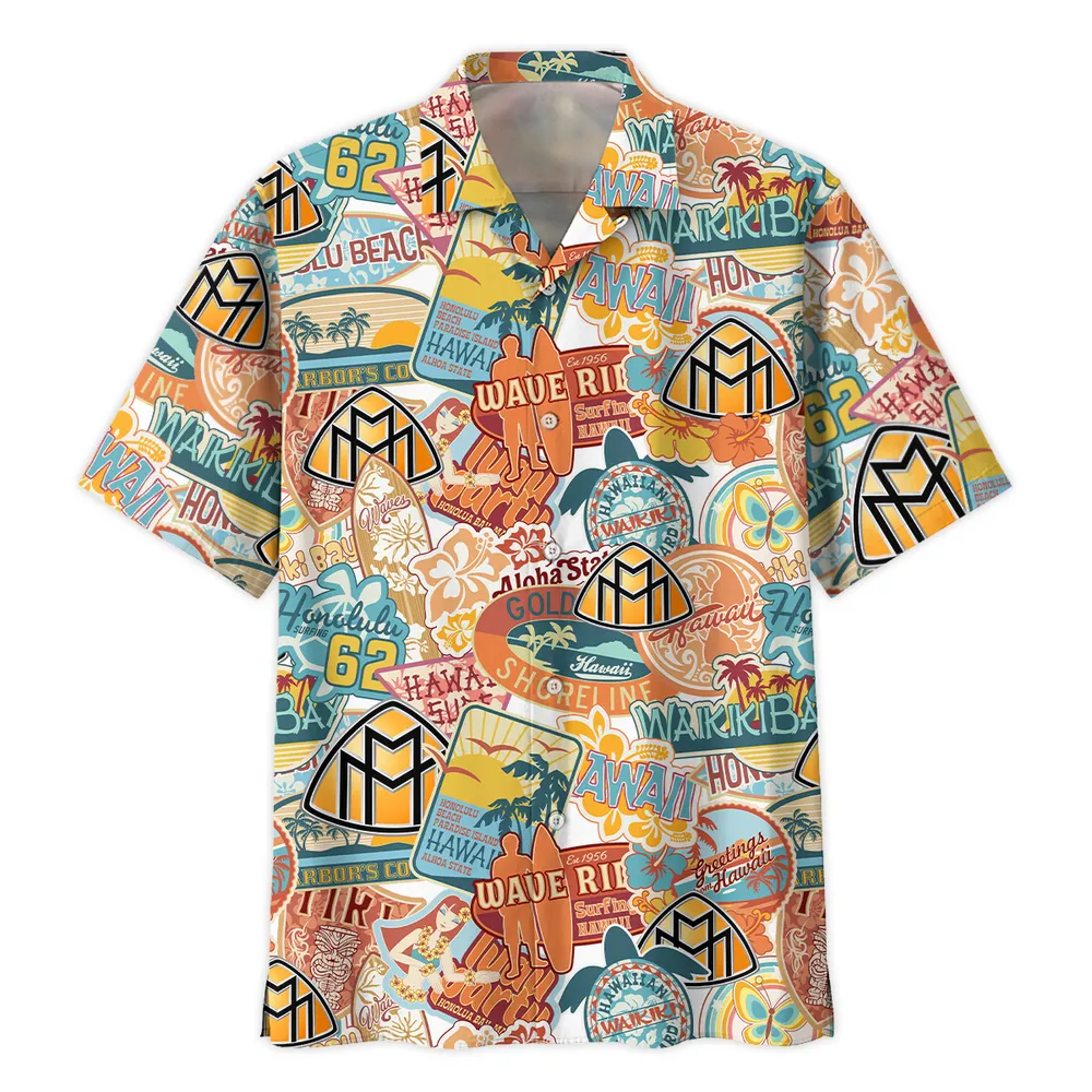 Maybach Vintage Hawaiian Shirts For Men, Gift For Maybach Fan CAR202031225367