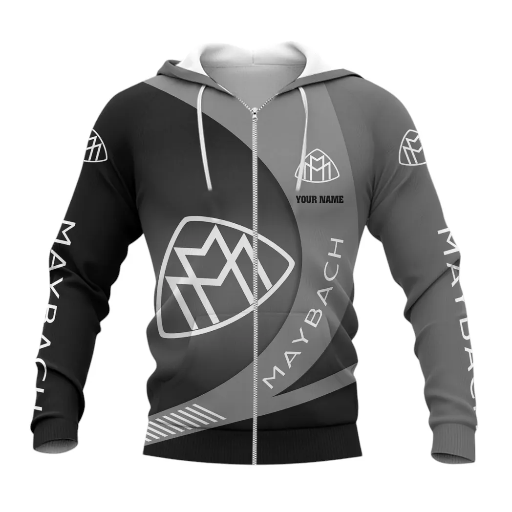 maybach zipper hoodie gift for maybach lovers gift for him husband boyfriend car7402222542 5hclm