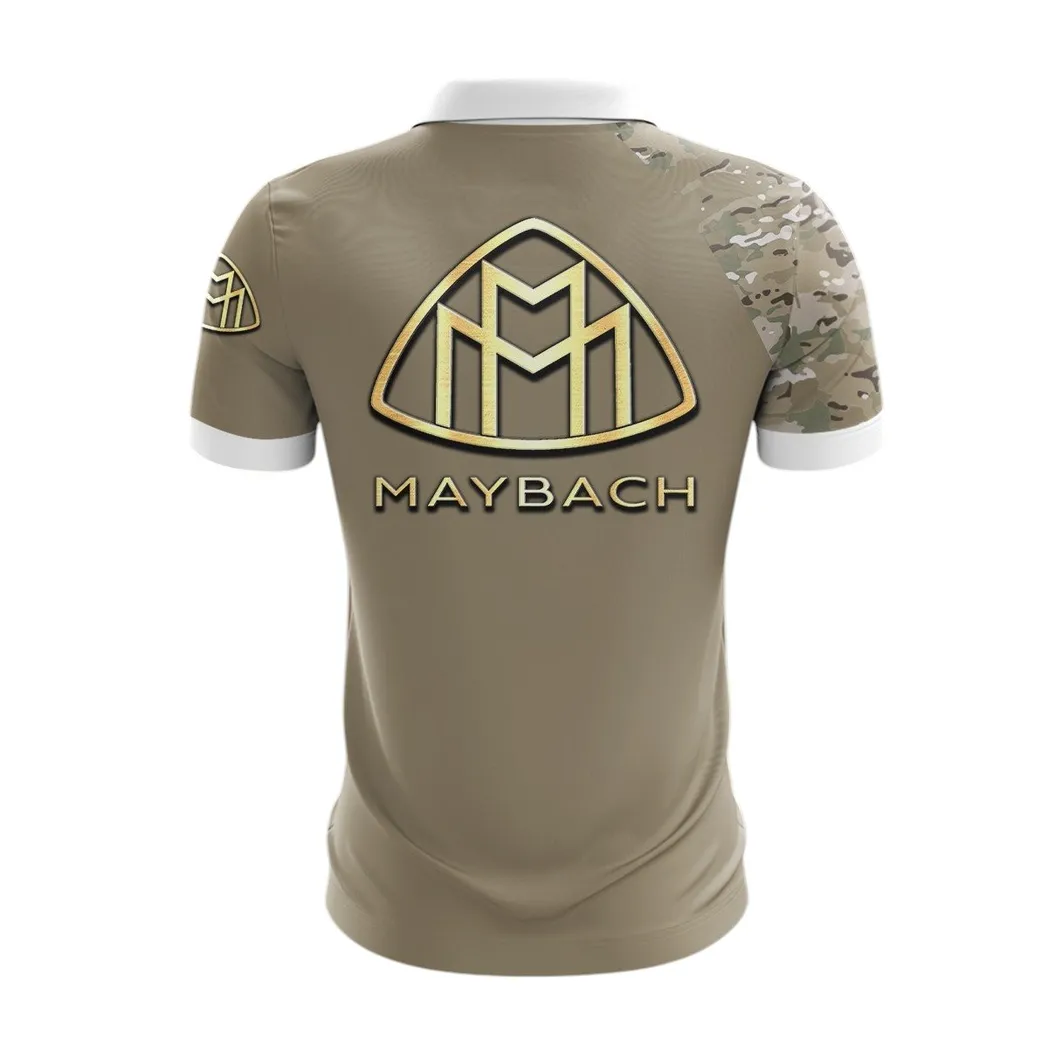 maybach zipper polo shirt gift for maybach lovers gift for him husband boyfriend car340213048 1 rc3yj