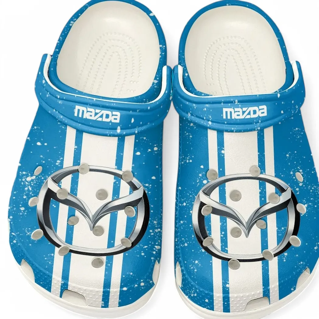 mazda crocs gift for mazda lovers gift for him husband boyfriend car62022025056 white kllfr