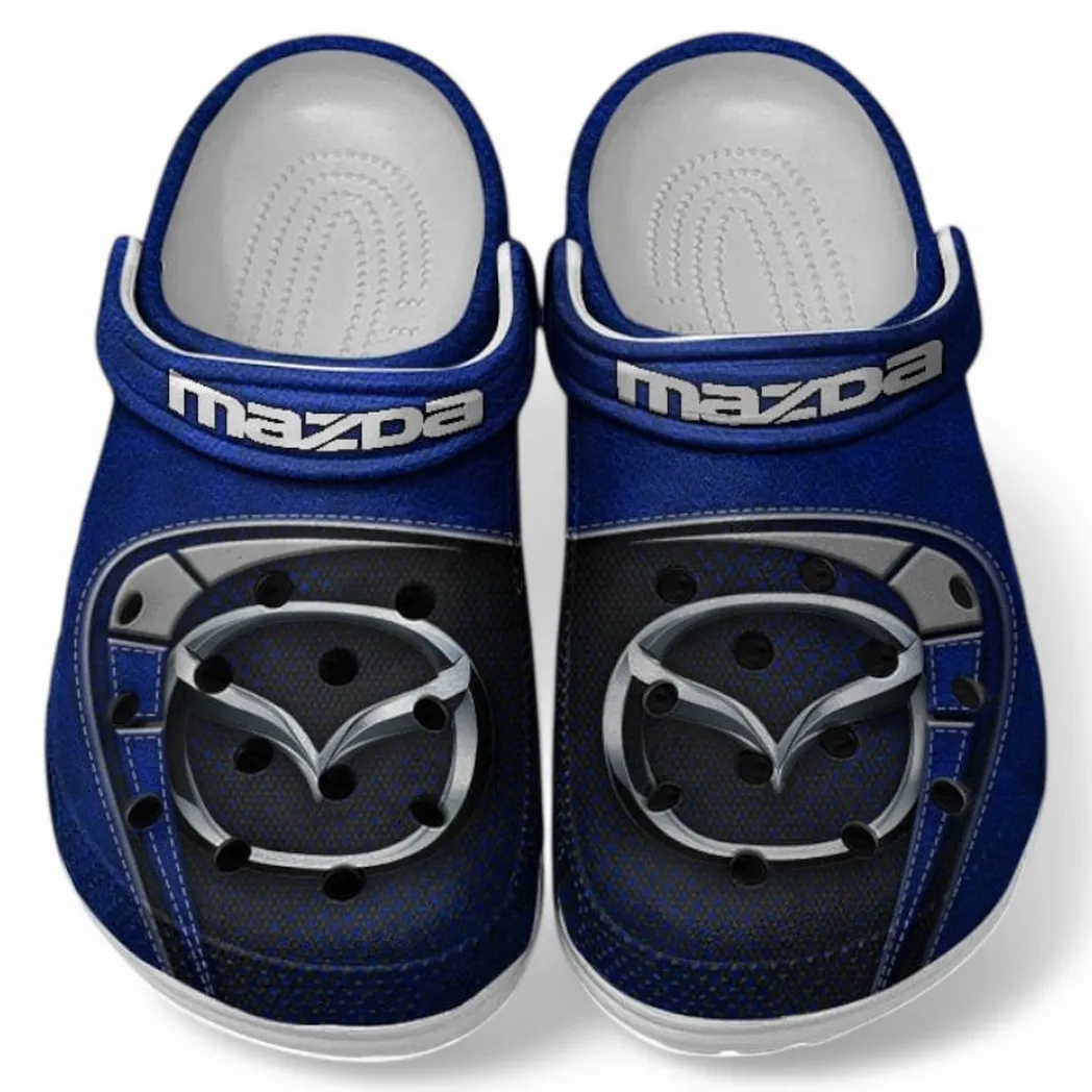 mazda crocs sandals for men women gift for mazda fan car177031425571 blue vhm8k