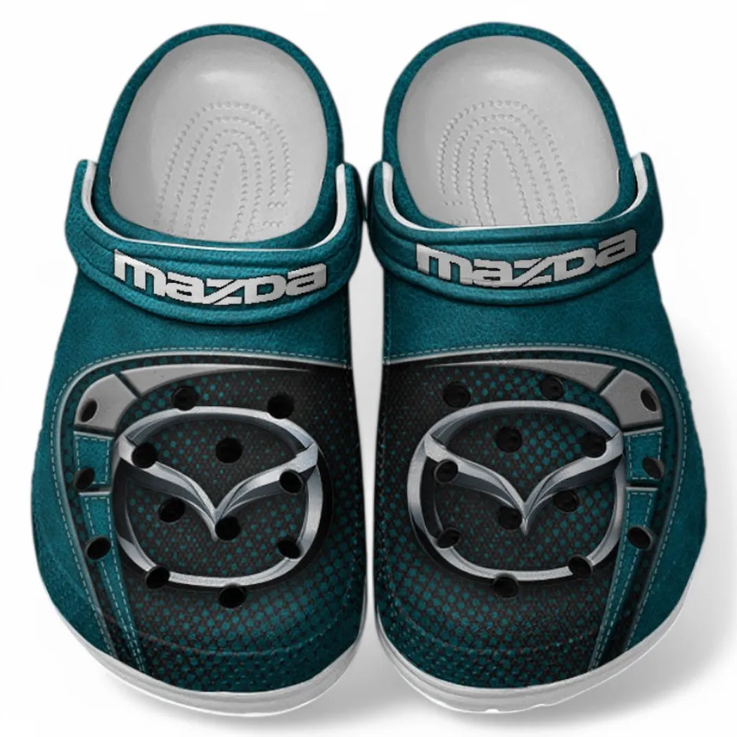Mazda Crocs Sandals For Men Women, Gift For Mazda Fan CAR177031425571 - Cyan