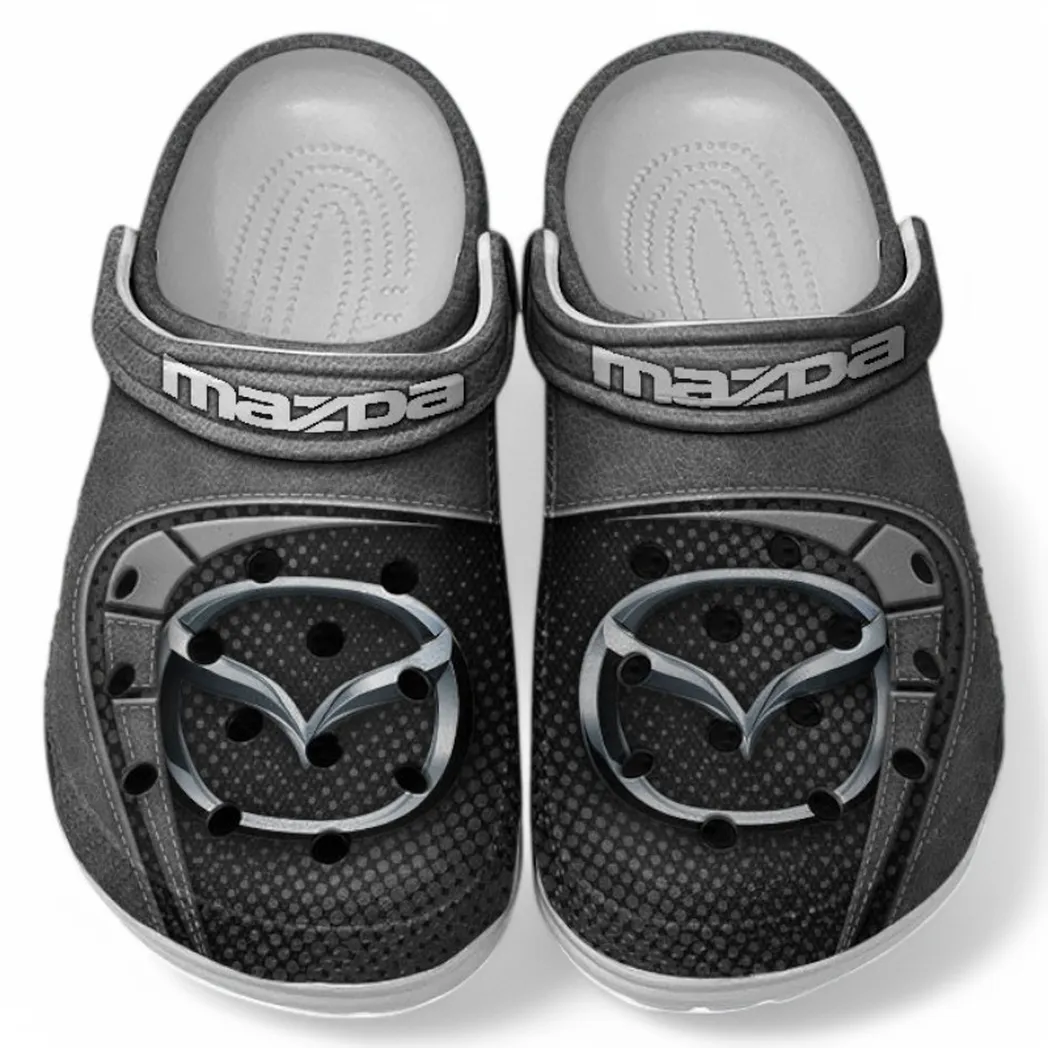 Mazda Crocs Sandals For Men Women, Gift For Mazda Fan CAR177031425571 - Gray