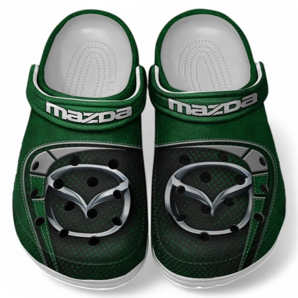 Mazda Crocs Sandals For Men Women, Gift For Mazda Fan CAR177031425571 - Green