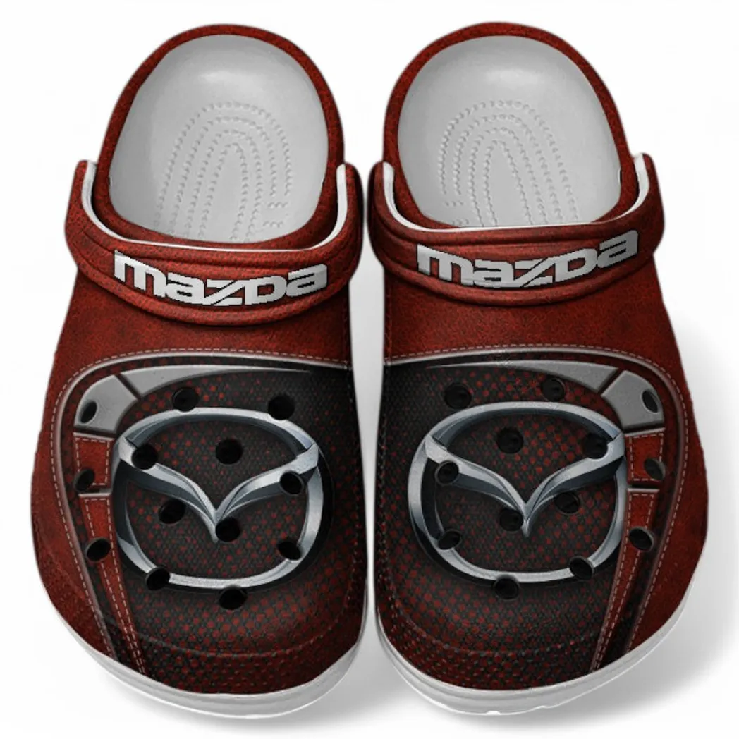 Mazda Crocs Sandals For Men Women, Gift For Mazda Fan CAR177031425571 - Red