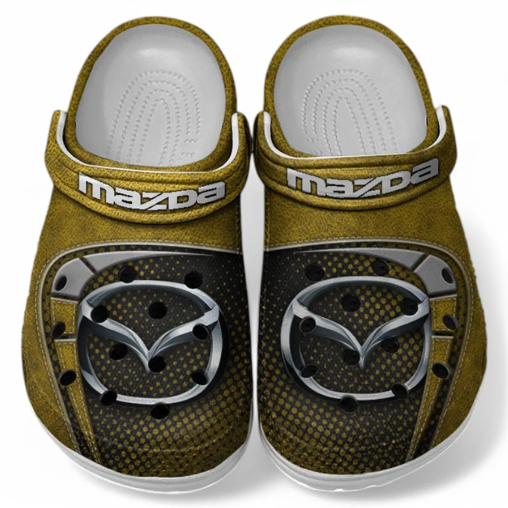 Mazda Crocs Sandals For Men Women, Gift For Mazda Fan CAR177031425571 - Yellow