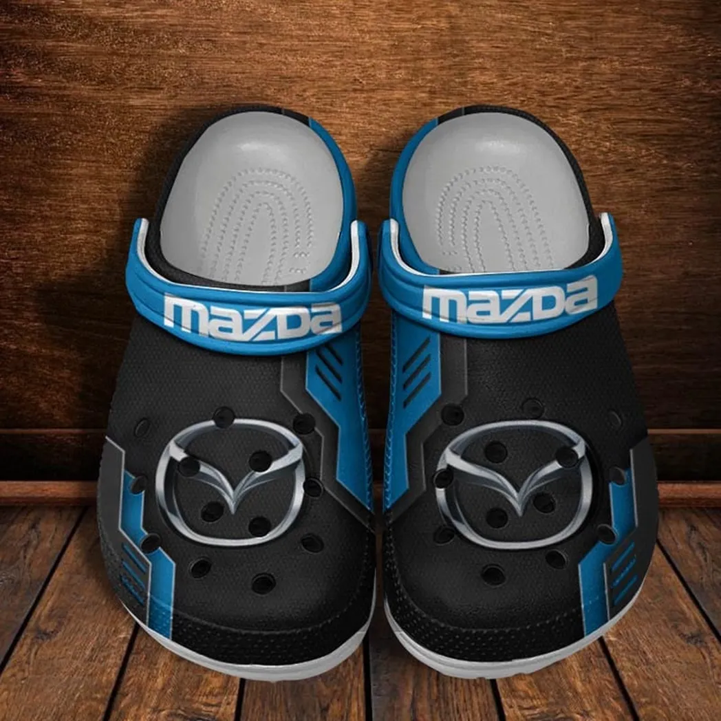 mazda crocs shoes clogs men women gift for mazda fan car185031525237 blue eszeq