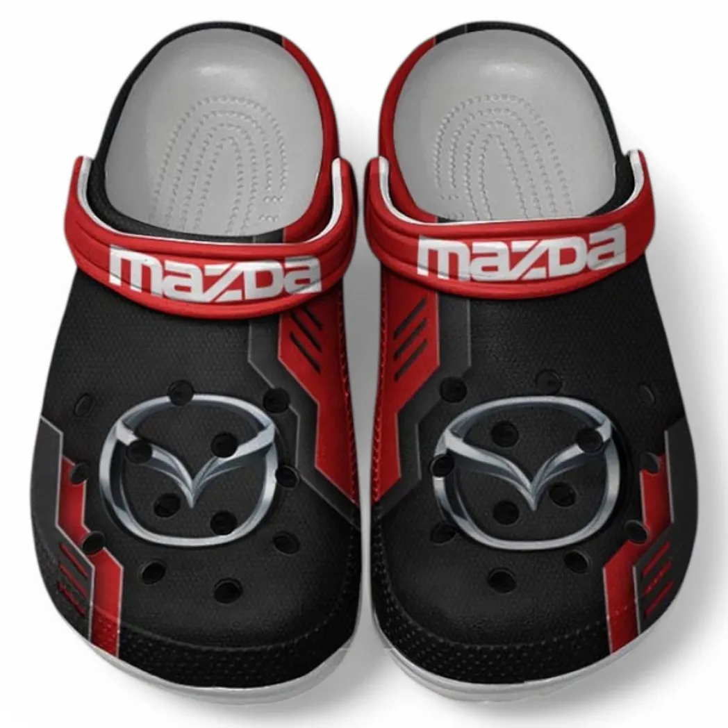 Mazda Crocs Shoes, Clogs Men Women, Gift For Mazda Fan CAR185031525237 - Red