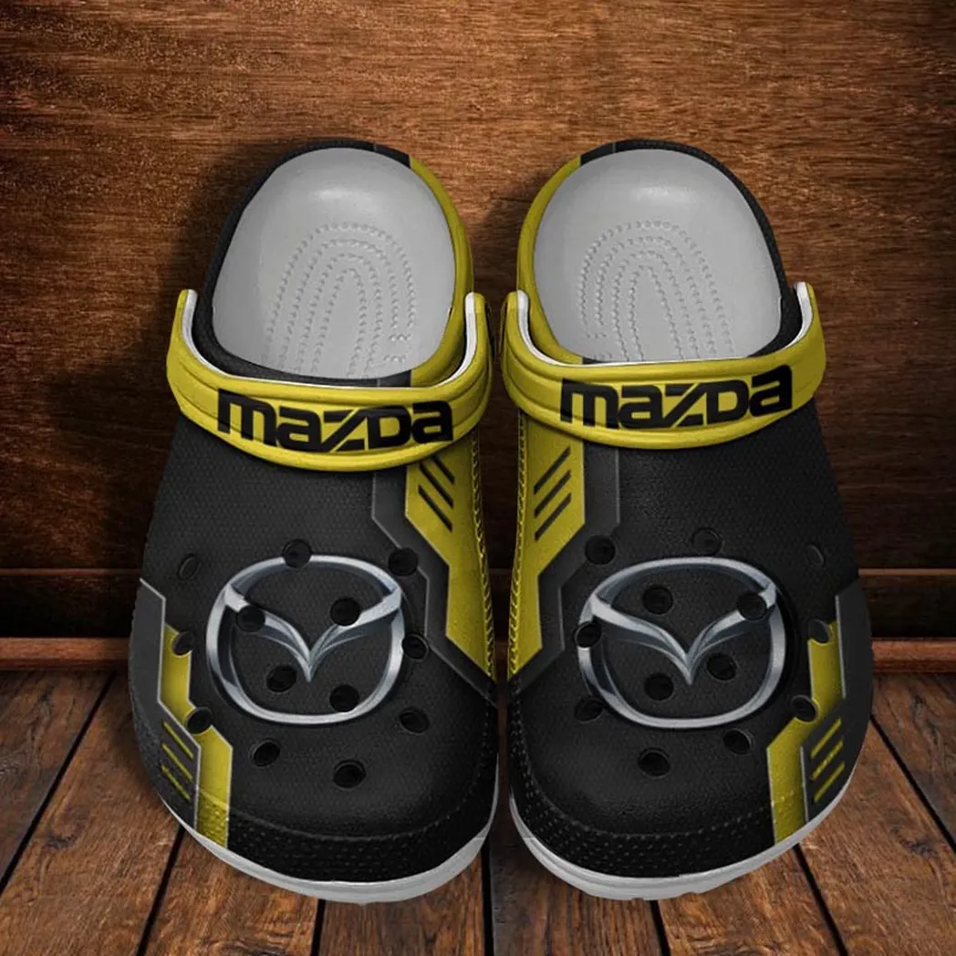 mazda crocs shoes clogs men women gift for mazda fan car185031525237 yellow iyneb