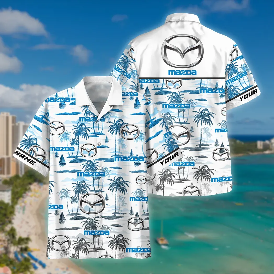 mazda custom hawaiian shirt for men gift for mazda fan car205031225701 nmefr