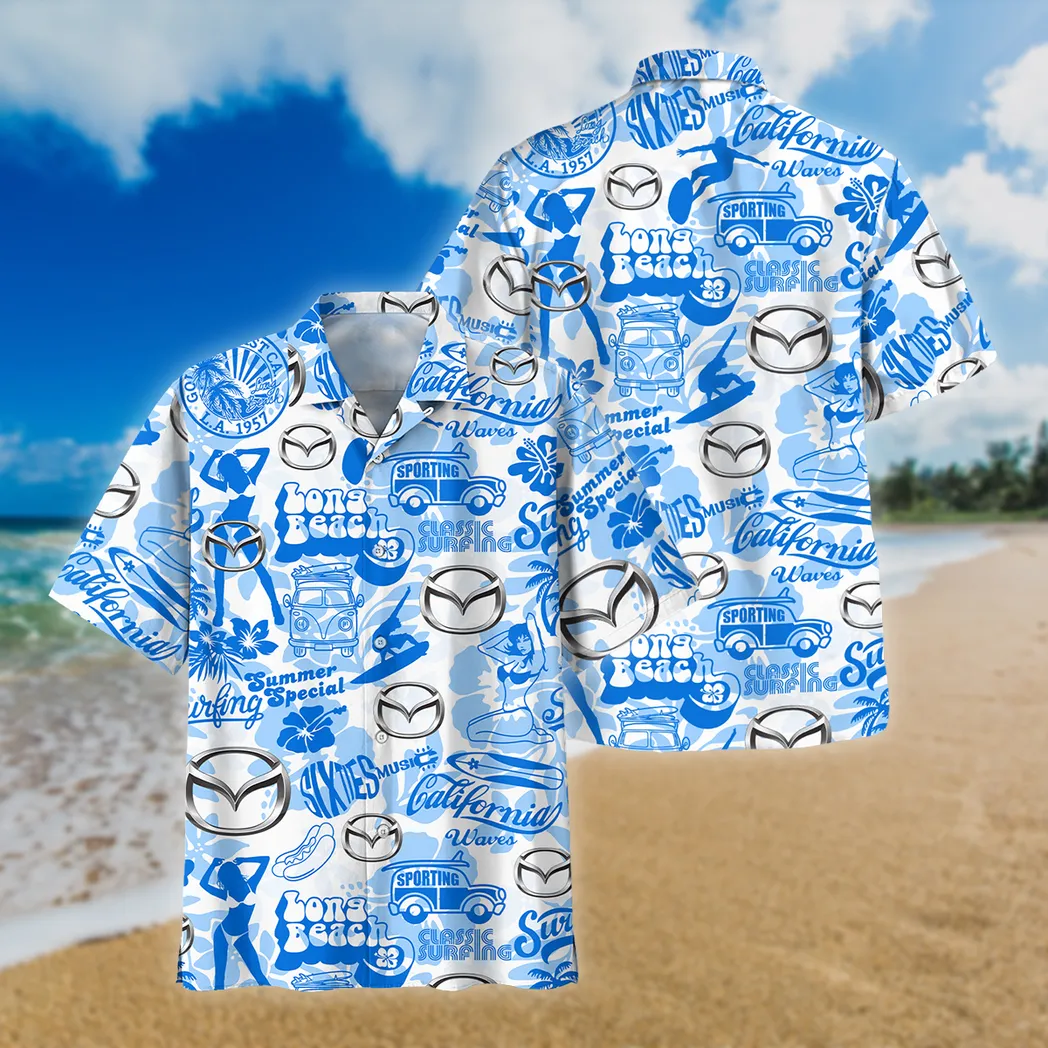 mazda hawaiian shirt for men gift for mazda lovers car201030725590