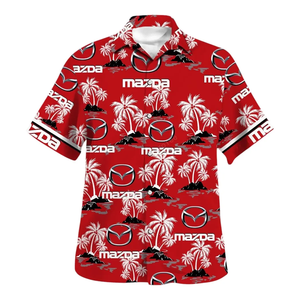 mazda hawaiian shirt for men gift for mazda lovers gift for him husband boyfriend car144021125490 2 eavgr