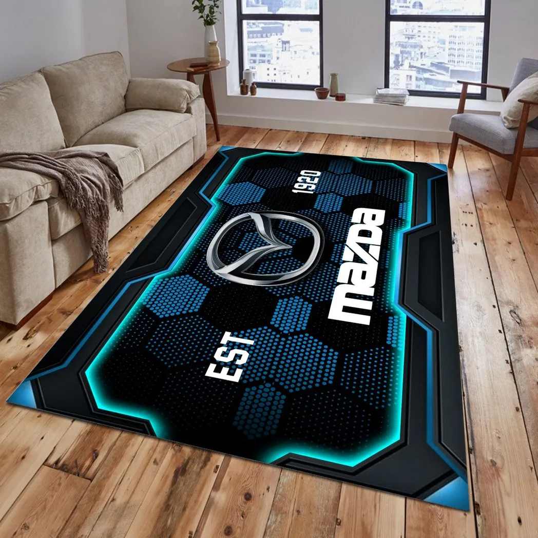 mazda rug gift for mazda lovers gift for him husband boyfriend car3102132586 4drl8