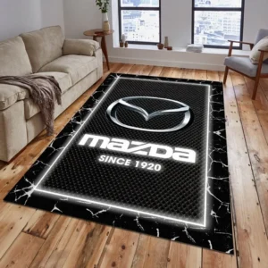 Mazda Rug, All Over Print Carpet For Mazda Lovers CAR5202192550 - Grey
