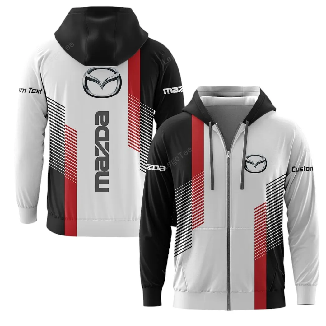 Mazda Zipper Hoodie, Gift For Mazda Lovers, Gift For Him, Husband, Boyfriend CAR10703122548
