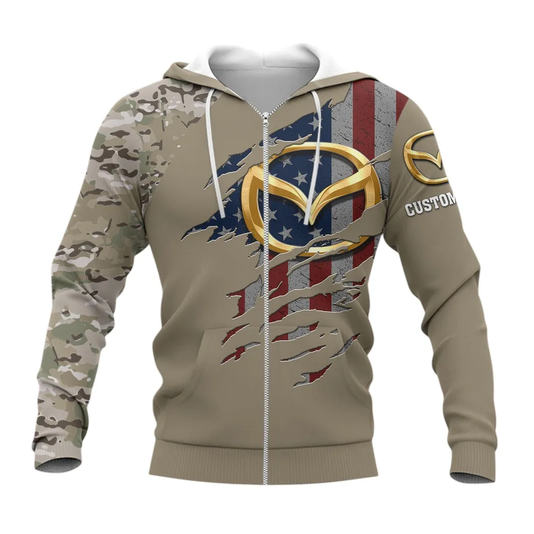 Mazda Zipper Hoodie, Gift For Mazda Lovers, Gift For Him, Husband, Boyfriend CAR46021725067-3