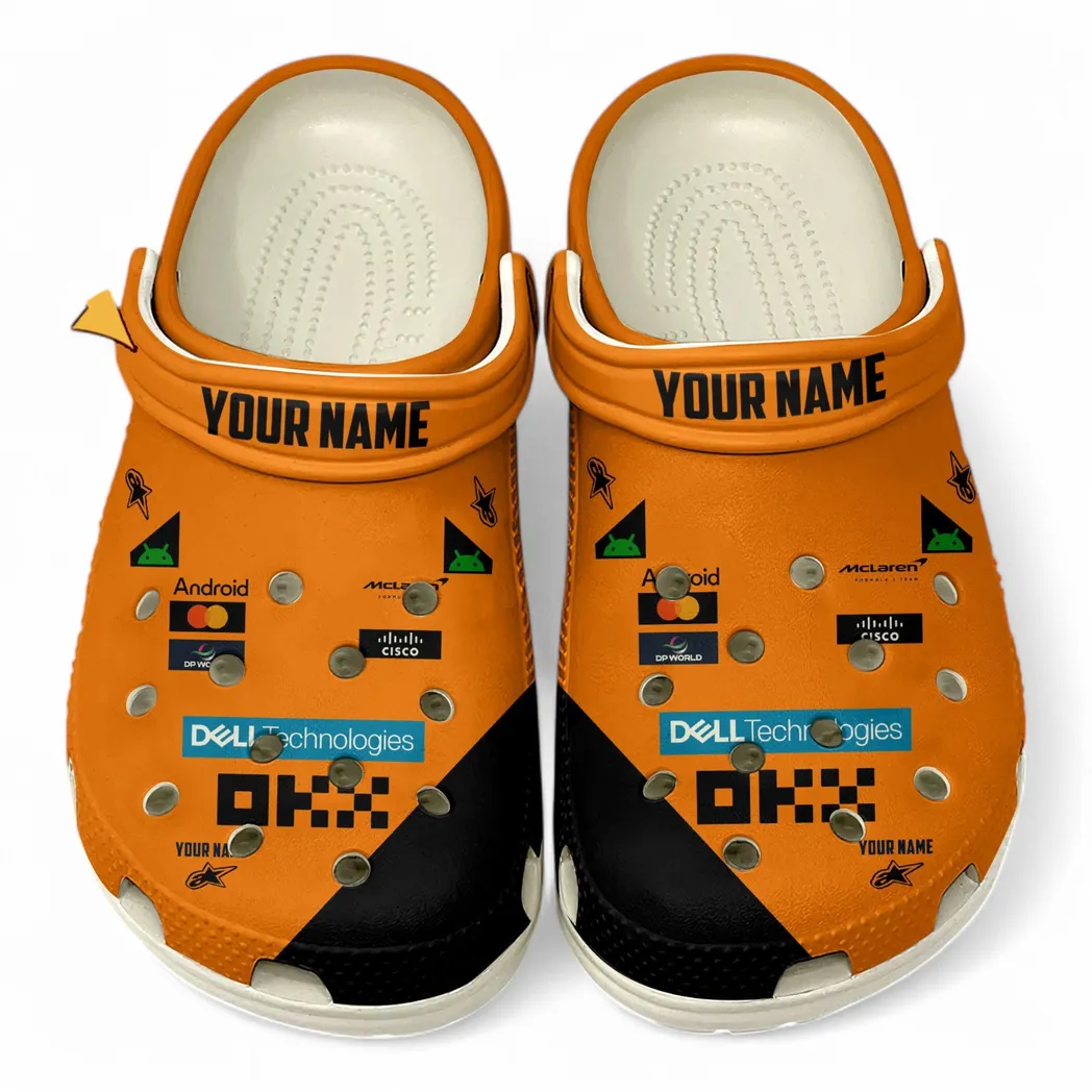 McLaren Crocs, All Over Print Crocs McLaren - White CAR41704092507