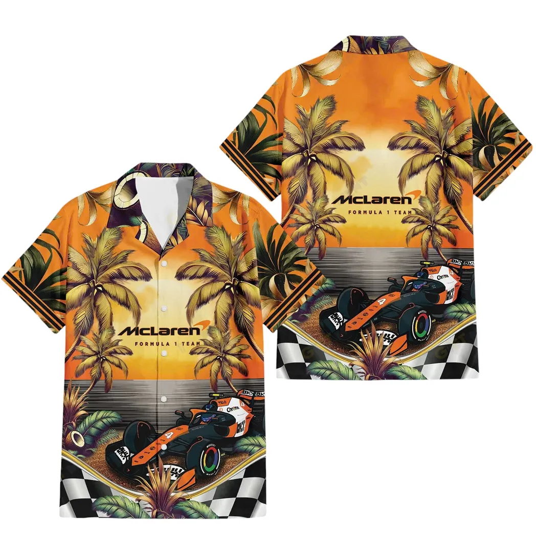 McLaren F1 Hawaiian Shirt, All Over Print Hawaiian Shirt McLaren CAR40804082503