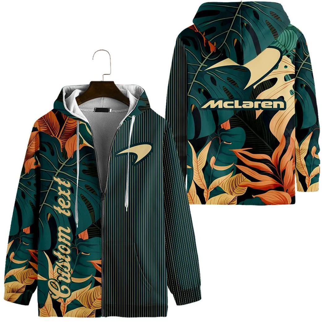 Mclaren Vintage Zip Hoodie Custom All Over Print CAR434041725294