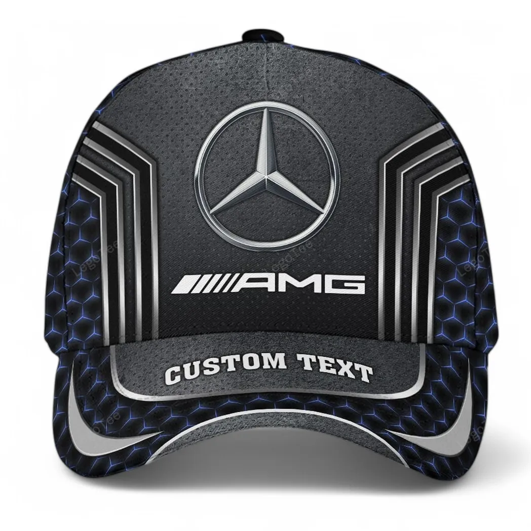 Mercedes AMG Classic Cap, Gift For Mercedes AMG Lovers, Gift For Him, Husband, Boyfriend CAR99031025216 - Blue