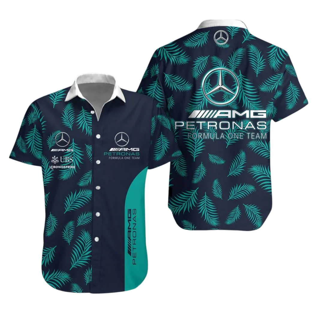 mercedes amg hawaiian shirt for men all over print hawaiian shirt mercedes amg car40304082501