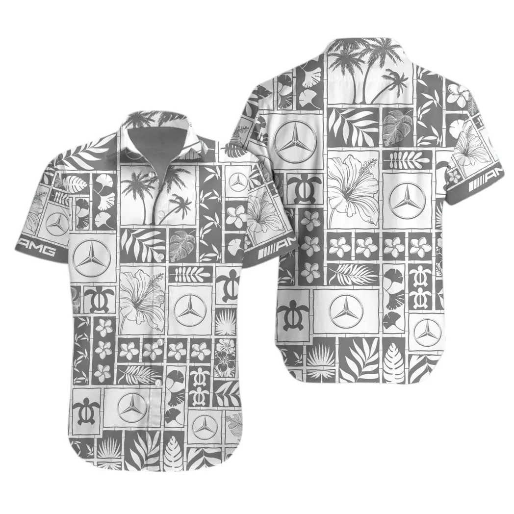 mercedes amg hawaiian shirt for men gift for mercedes amg lovers gift for him husband boyfriend car35021425001 1 bzb2c