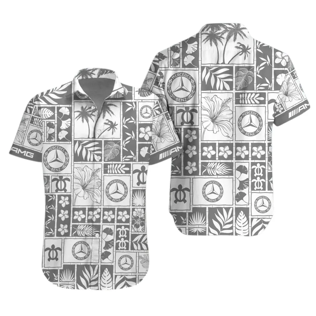 mercedes amg hawaiian shirt for men gift for mercedes amg lovers gift for him husband boyfriend car35021425019 1 4b9g9