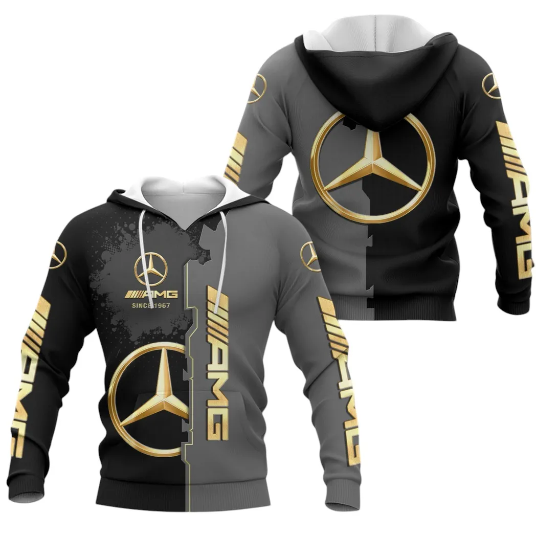 Mercedes AMG Hoodie, Gift For Mercedes AMG Lovers, Gift For Him, Husband, Boyfriend CAR44021725059-2