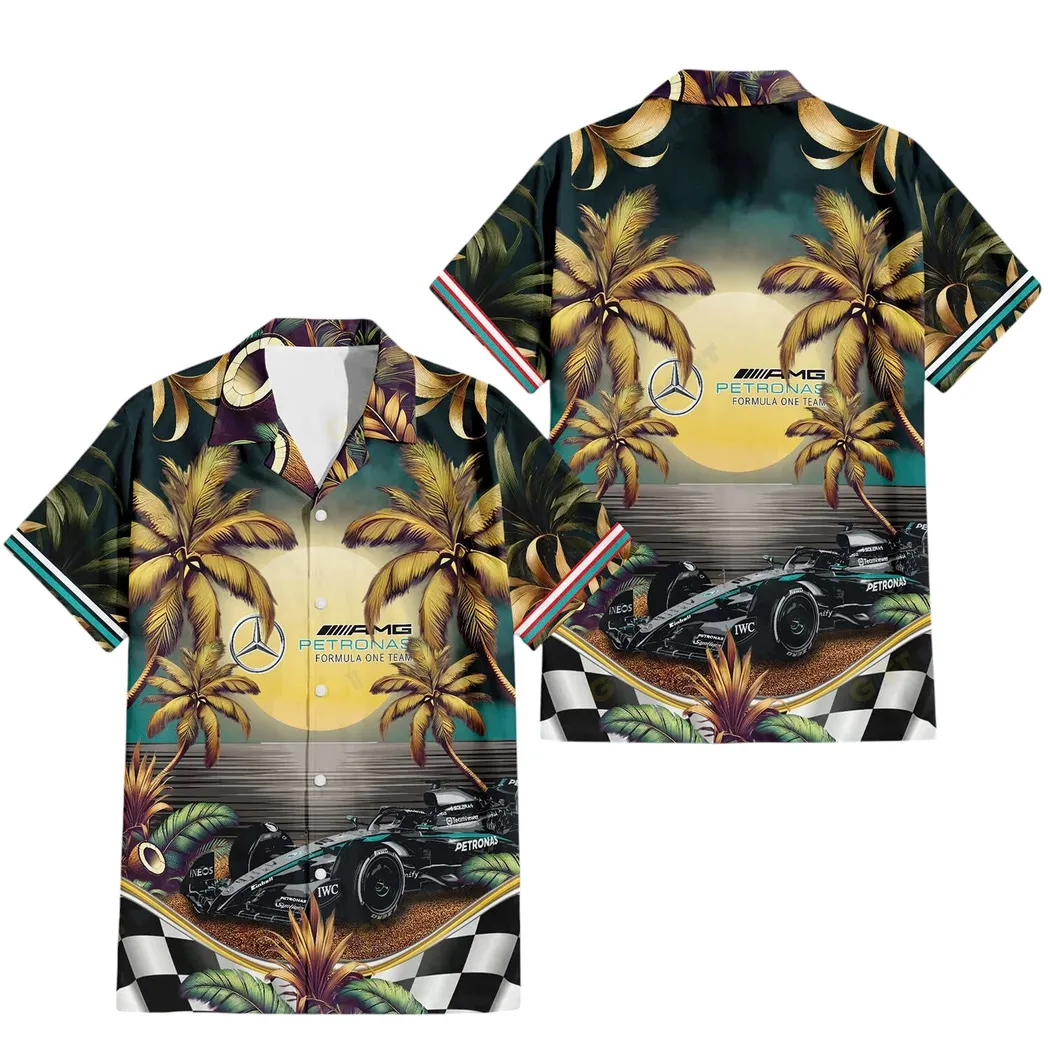 mercedes amg petronas f1 hawaiian shirt all over print hawaiian shirt mercedes amg car40804082500 2ovwu