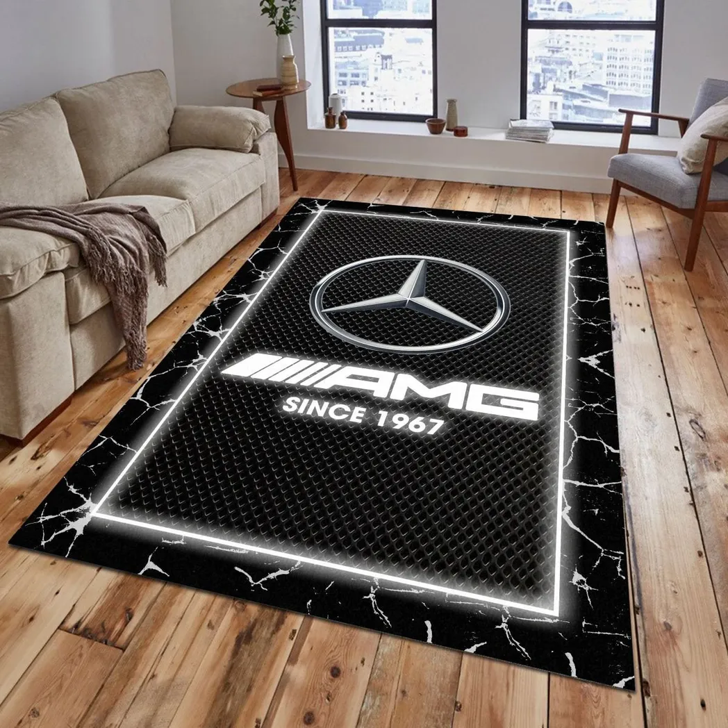 mercedes amg rug gift for mercedes amg lovers gift for him husband boyfriend car5202192552 grey teqcr