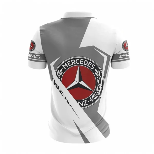 mercedes amg zipper polo shirt for men gift for mercedes amg fan car68022125936 r14u4