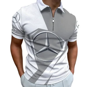 mercedes amg zipper polo shirt gift for mercedes amg lovers gift for him husband boyfriend car3202122553 pahyc