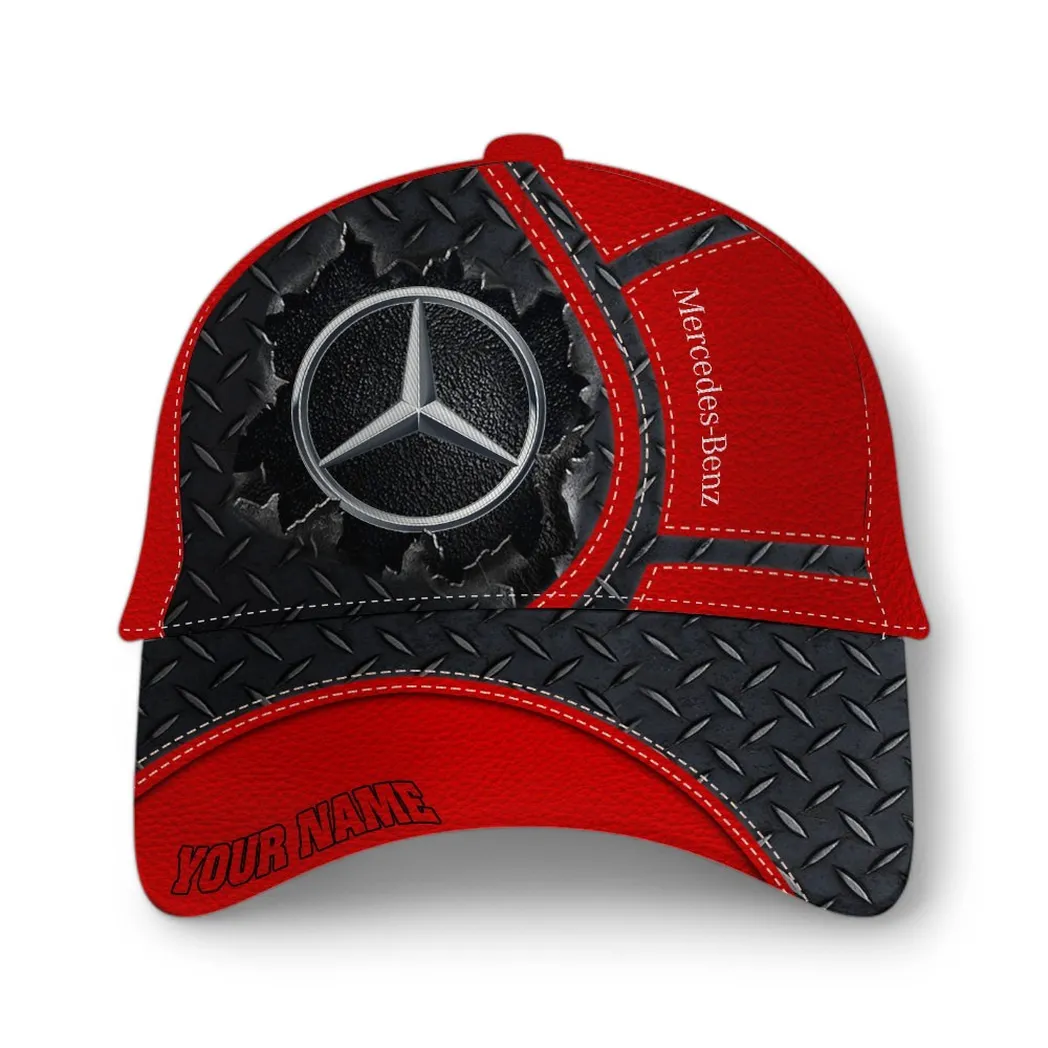 Mercedes Benz Classic Cap, Gift For Mercedes Benz Lovers, Gift For Him, Husband, Boyfriend - Red CAR49021825049-6
