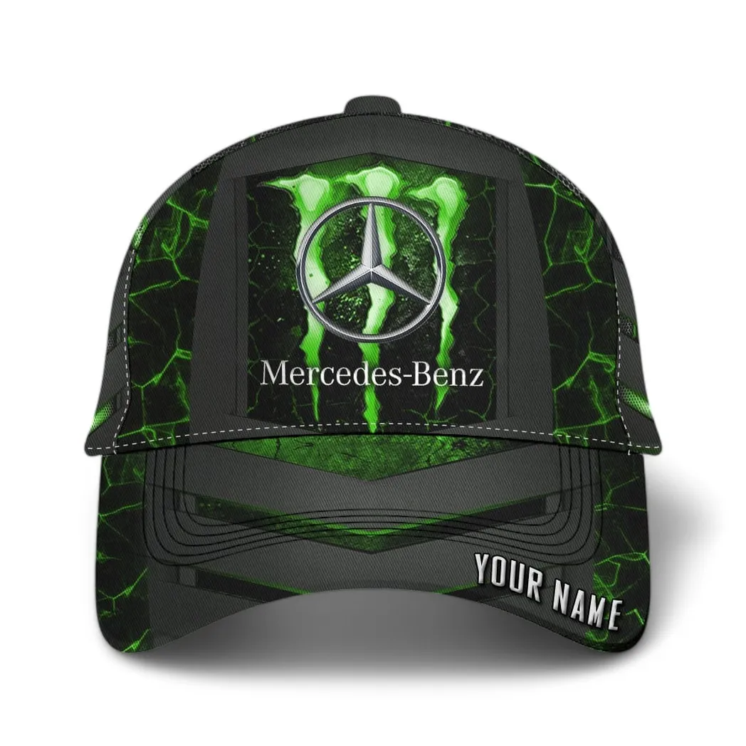Mercedes Benz Classic Cap, Gift For Mercedes Benz Lovers, Gift For Him, Husband, Boyfriend CAR6502202500 - Green